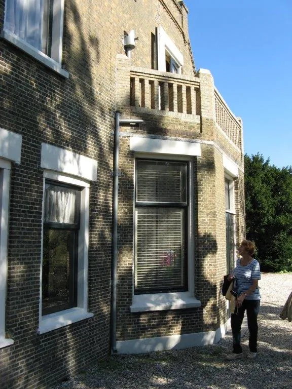 Het huis, de zijgevel